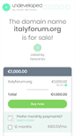 Mobile Screenshot of italyforum.org